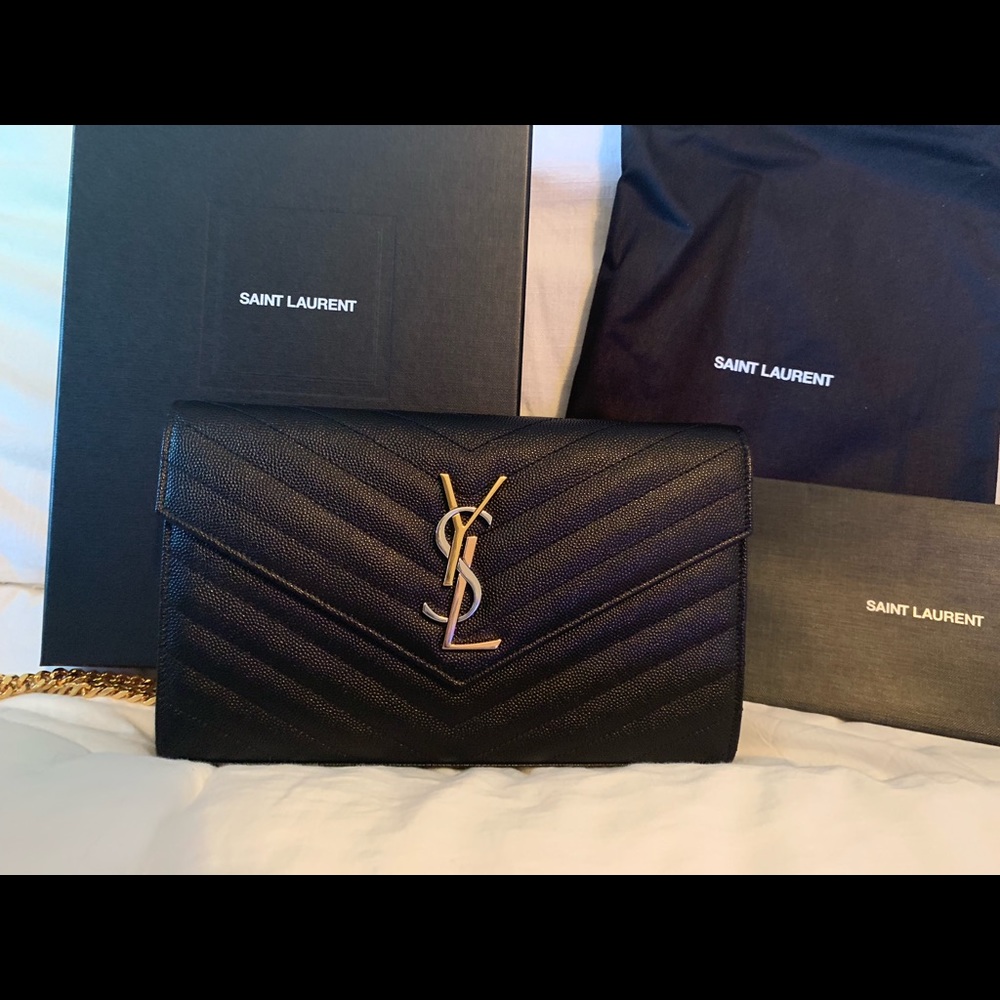 YSL WOC with trim color hardware 🌟